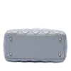 Secondhand Dior Medium Metallic Lambskin Cannage Lady Dior