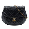 Chanel Small Quilted Glazed Calfskin Bubble CC Flap Secondhand