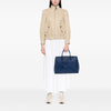 Prada Large Saffiano Lux Galleria Double Zip Satchel Secondhand