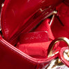 Dior Mini Patent Cannage Lady Dior Secondhand