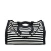Chanel Extra Large CC Striped Canvas Mariniere Chain Tote Secondhand
