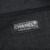 Chanel Extra Large CC Striped Canvas Mariniere Chain Tote Secondhand