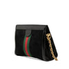 Secondhand Gucci Small Suede Web Ophidia Chain Crossbody