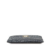 Chanel CC Embossed Lambskin Camellia Card Holder Secondhand