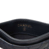 Chanel CC Embossed Lambskin Camellia Card Holder Secondhand