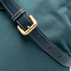 Prada Saffiano Trimmed Tessuto Zip Top Convertible Tote Secondhand