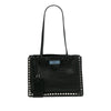 Prada Glace Calf Studded Etiquette Tote Secondhand
