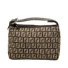Fendi Zucchino Canvas Handbag Secondhand