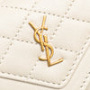 Saint Laurent Micro Quilted Lambskin Monogram Gaby Crossbody Secondhand