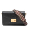 Prada Leather Sound Lock Shoulder Bag Secondhand