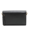 Prada Leather Sound Lock Shoulder Bag Secondhand