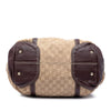 Secondhand Gucci GG Canvas Horsebit Nail Boston Bag