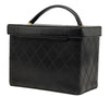Chanel CC Quilted Lambskin Top Handle Vanity Case Secondhand