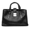 Bottega Veneta Small Nappa Intrecciato Roma Satchel Secondhand