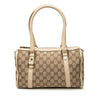 Gucci GG Canvas Abbey D Ring Boston Bag Secondhand