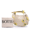 Secondhand Bottega Veneta Baby Lambskin Intrecciato Floral Sardine