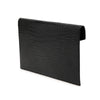 Saint Laurent Croc Embossed Leather Uptown Pouch Secondhand