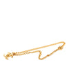 Chanel CC Gold Plated Turn Lock Pendant Necklace Secondhand