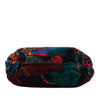 Bottega Veneta Printed Velvet Frame Shoulder Bag Secondhand