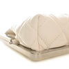 Chanel CC Quilted Acrylic and Lambskin Evening Clutch With Chain Secondhand