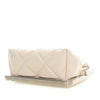 Chanel CC Quilted Acrylic and Lambskin Evening Clutch With Chain Secondhand