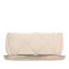 Chanel CC Quilted Acrylic and Lambskin Evening Clutch With Chain Secondhand
