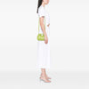 Bottega Veneta Small Leather The Point Triangle Satchel Secondhand