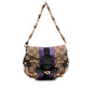 Gucci Mini GG Canvas Horsebit Web Chain Shoulder Bag Secondhand