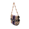 Gucci Mini GG Canvas Horsebit Web Chain Shoulder Bag Secondhand
