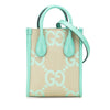 Gucci Mini Jumbo GG Canvas Interlocking G Satchel Secondhand
