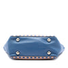 Valentino Mini Leather Colorblock Rockstud Trapeze Satchel Secondhand