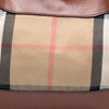 Burberry Small House Check Canvas Bridle Hepburn Satchel Secondhand