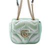 Gucci Mini GG Marmont Matelasse Iridescent Calfskin Flap Crossbody Secondhand