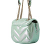 Gucci Mini GG Marmont Matelasse Iridescent Calfskin Flap Crossbody Secondhand