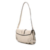 Ferragamo Leather Gancini Flap Shoulder Bag Secondhand