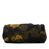 Miu Miu Canvas Camouflage Floral Wood Frame Top Handle Bag Secondhand