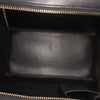 Celine Mini Tricolor Felt Wool and Calfskin Luggage Tote Secondhand