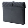 Saint Laurent Studded Chevron Calfskin Monogram Envelope Chain Flap Secondhand