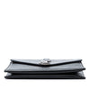 Saint Laurent Studded Chevron Calfskin Monogram Envelope Chain Flap Secondhand
