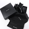 Secondhand Saint Laurent Paris Opium Patent leather Ankle Boots in Black AU484171 , Size 37.5 EU