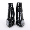 Secondhand Saint Laurent Paris Opium Patent leather Ankle Boots in Black AU484171 , Size 37.5 EU