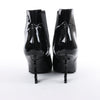 Secondhand Saint Laurent Paris Opium Patent leather Ankle Boots in Black AU484171 , Size 37.5 EU