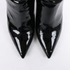 Saint Laurent Paris Opium Patent leather Ankle Boots in Black AU484171 , Size 37.5 EU Secondhand