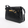 Saint Laurent Paris Manhattan Mock Croc Shoulder bag in Black 579271 Secondhand