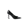 Saint Laurent Opium Patent Leather Heels in Black 484160, Size 40 EU Secondhand