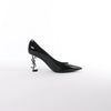 Saint Laurent Opium Patent Leather Heels in Black 484160, Size 40 EU Secondhand