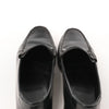 Secondhand Saint Laurent Paris YSL Monogram Le Loafer Leather in Black, Size 40 EU