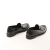 Secondhand Saint Laurent Paris YSL Monogram Le Loafer Leather in Black, Size 40 EU