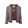 Secondhand Moschino Checkered Dress and Jacket Set - '10s