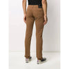 Secondhand Gianfranco Ferré Brown Skinny Cut-Out Trousers - '90s